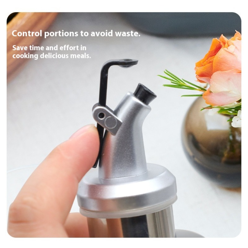 Kitchen Glass Baking Set - Botol Minyak Zaitun Dapur, Wadah Kaca,
