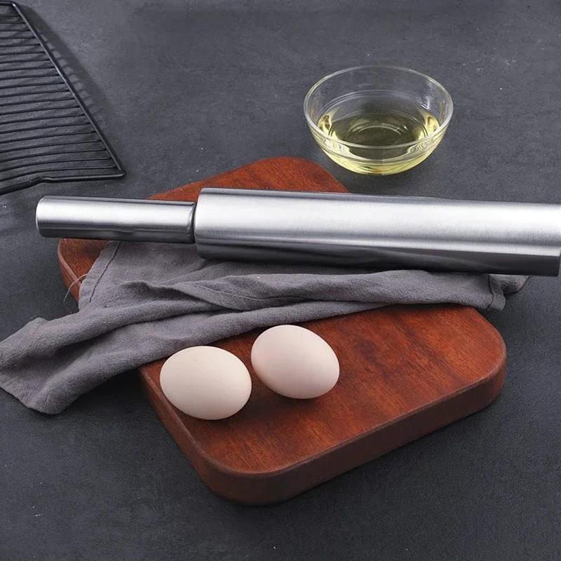 Kitchen Roller Baking - Penggiling Adonan Stainless Steel untuk Rumah