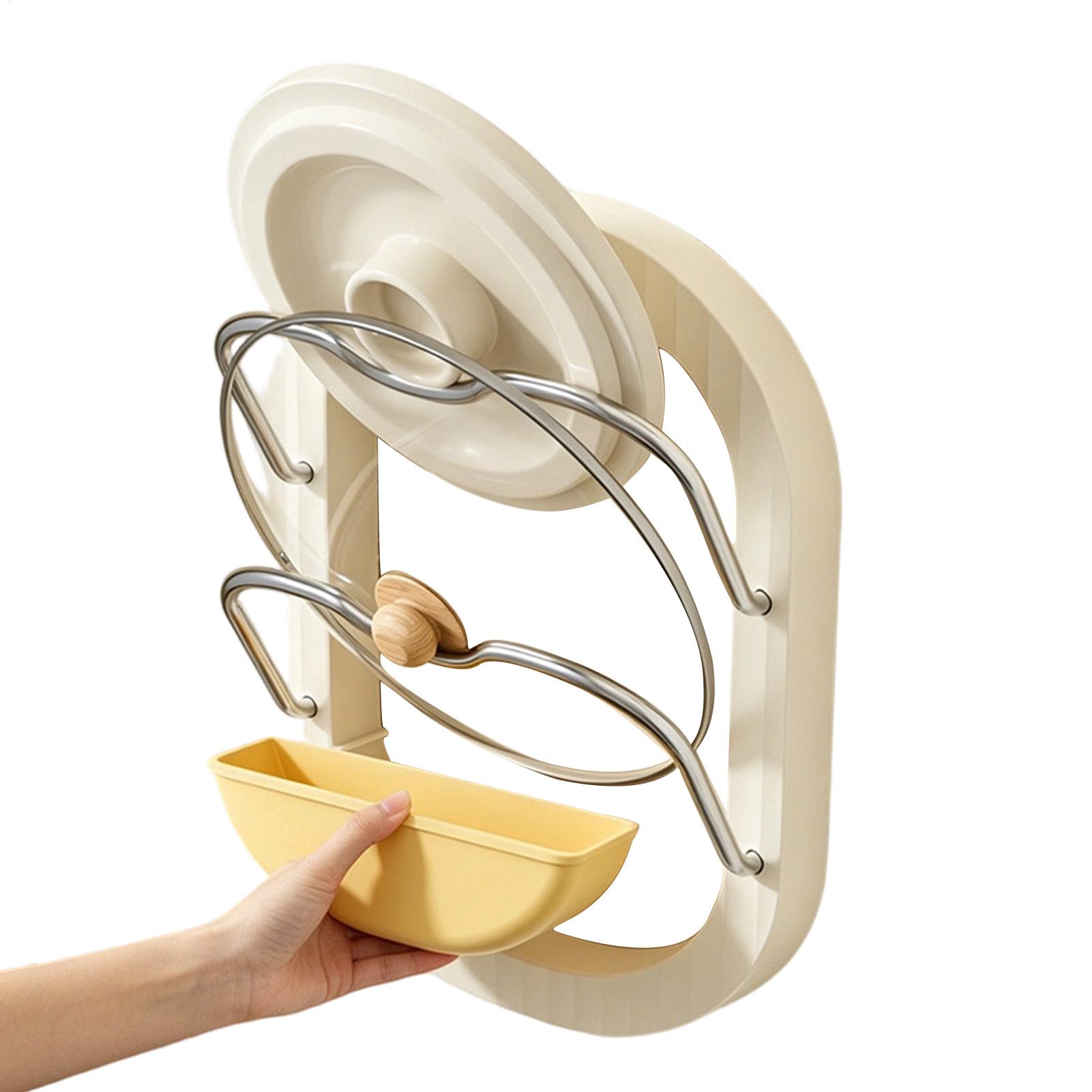 Kitchen Baking Cupboard - Rak Tutup Panci 2 Tingkat, Terpasang