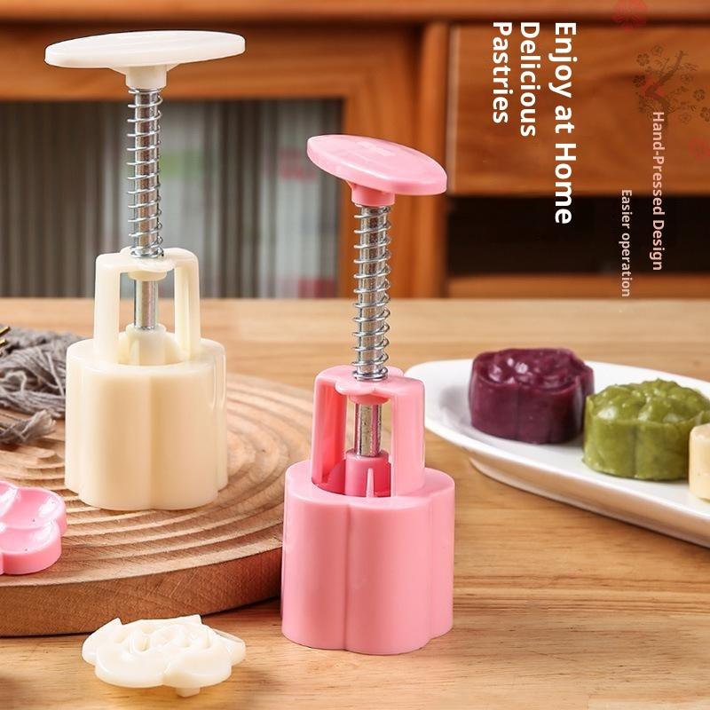 Kitchen Baking Torch - 1 Set Baru Cetakan Kue Bulan