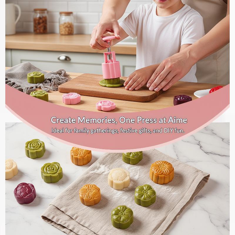Kitchen Baking Torch - Cetakan Kue Bulan DIY 1 Set