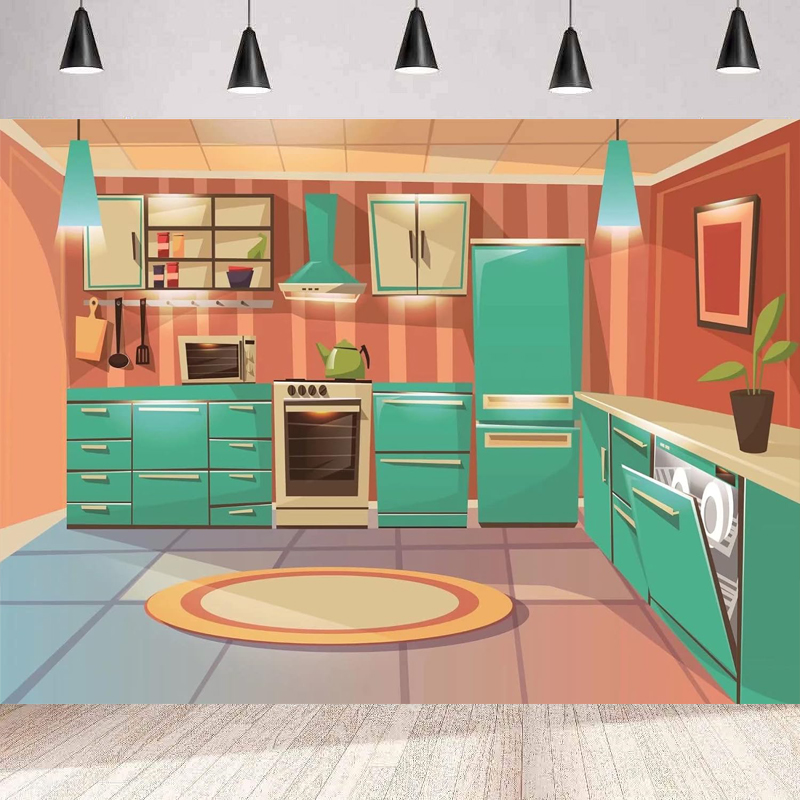 Latar Belakang Fotografi Kartu - Kitchen Baking Cupboard ulasan dan harga