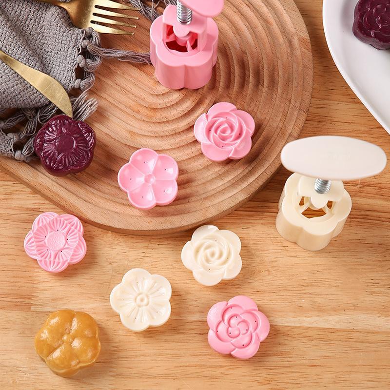 【LM】1 Set Cetakan Kue Bulan DI - Kitchen Baking Torch ulasan dan harga