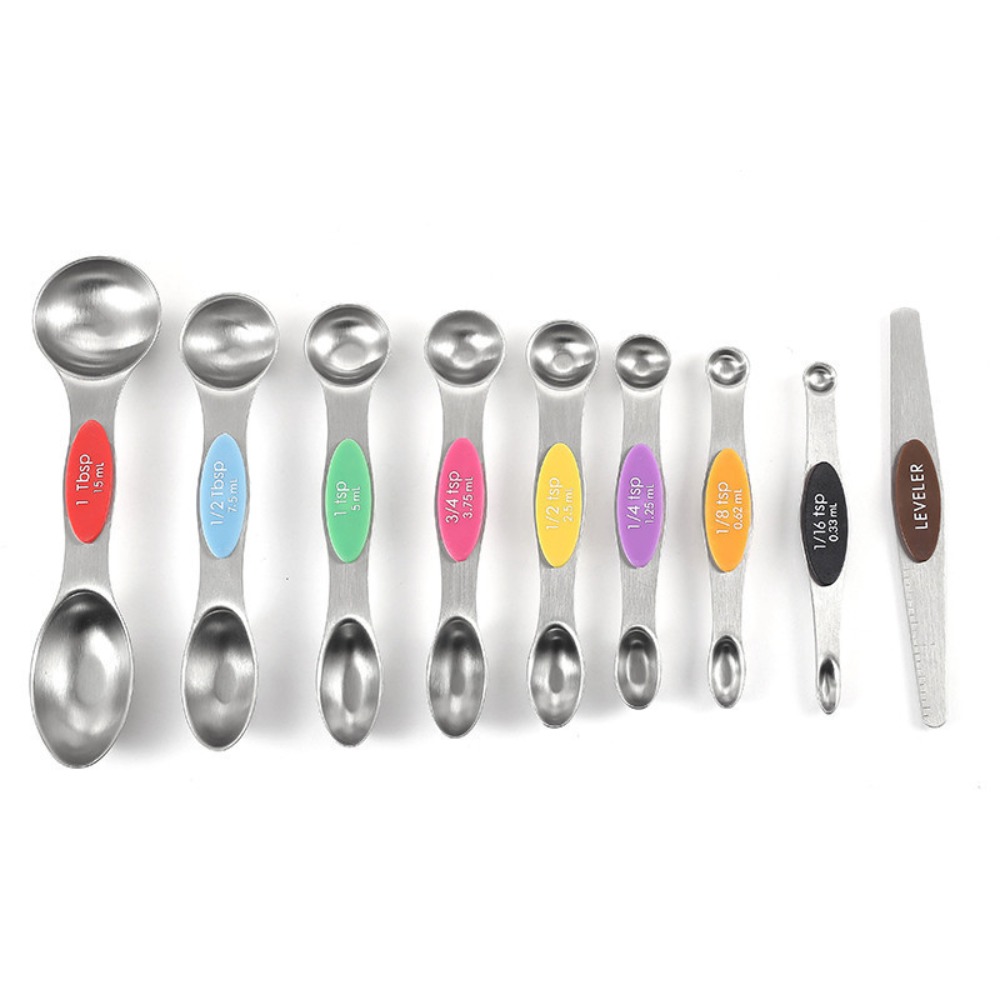 Set Sendok Takar Magnetik Loga - Kitchen Glass Baking Set ulasan dan harga