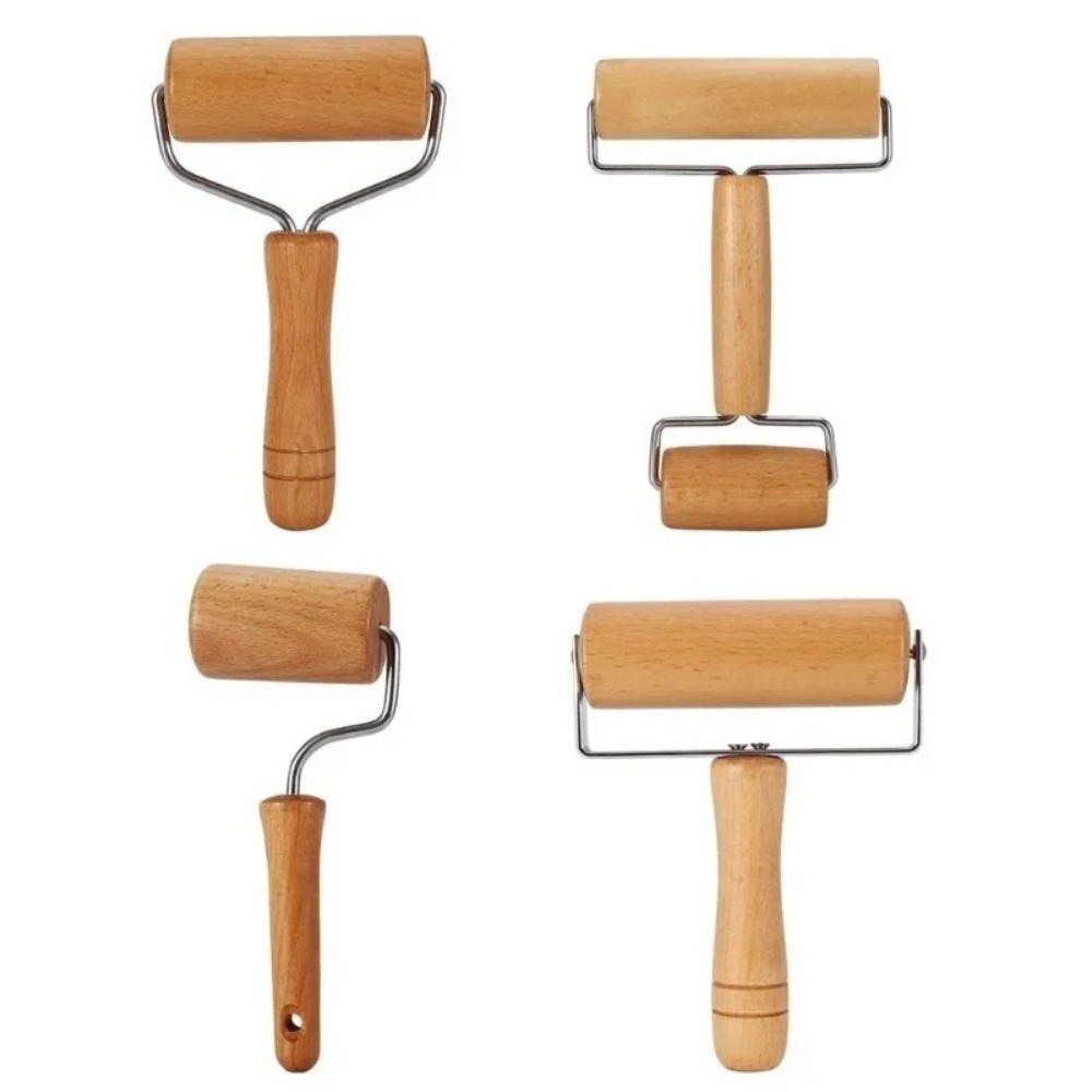 1 Buah Penggiling Adonan Kayu  - Kitchen Roller Baking ulasan dan harga