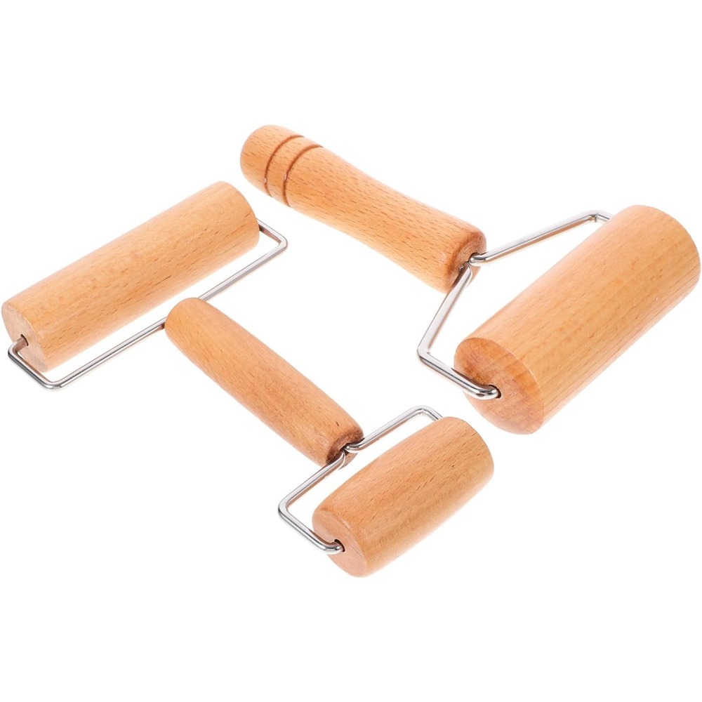 1 Buah Penggiling Adonan Kayu  - Kitchen Roller Baking ulasan dan harga
