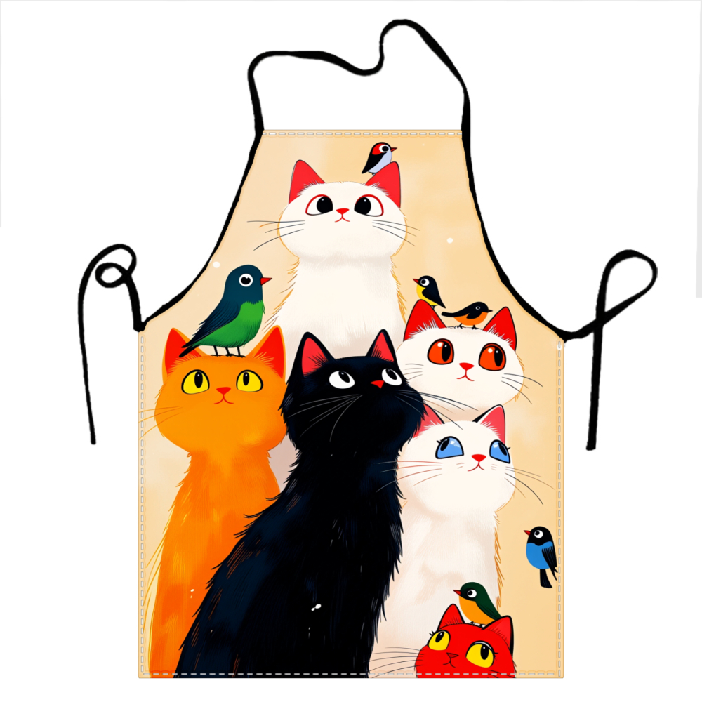 Celemek Kucing dan Burung Lucu - Kitchen Baking Gift Ideas ulasan dan harga