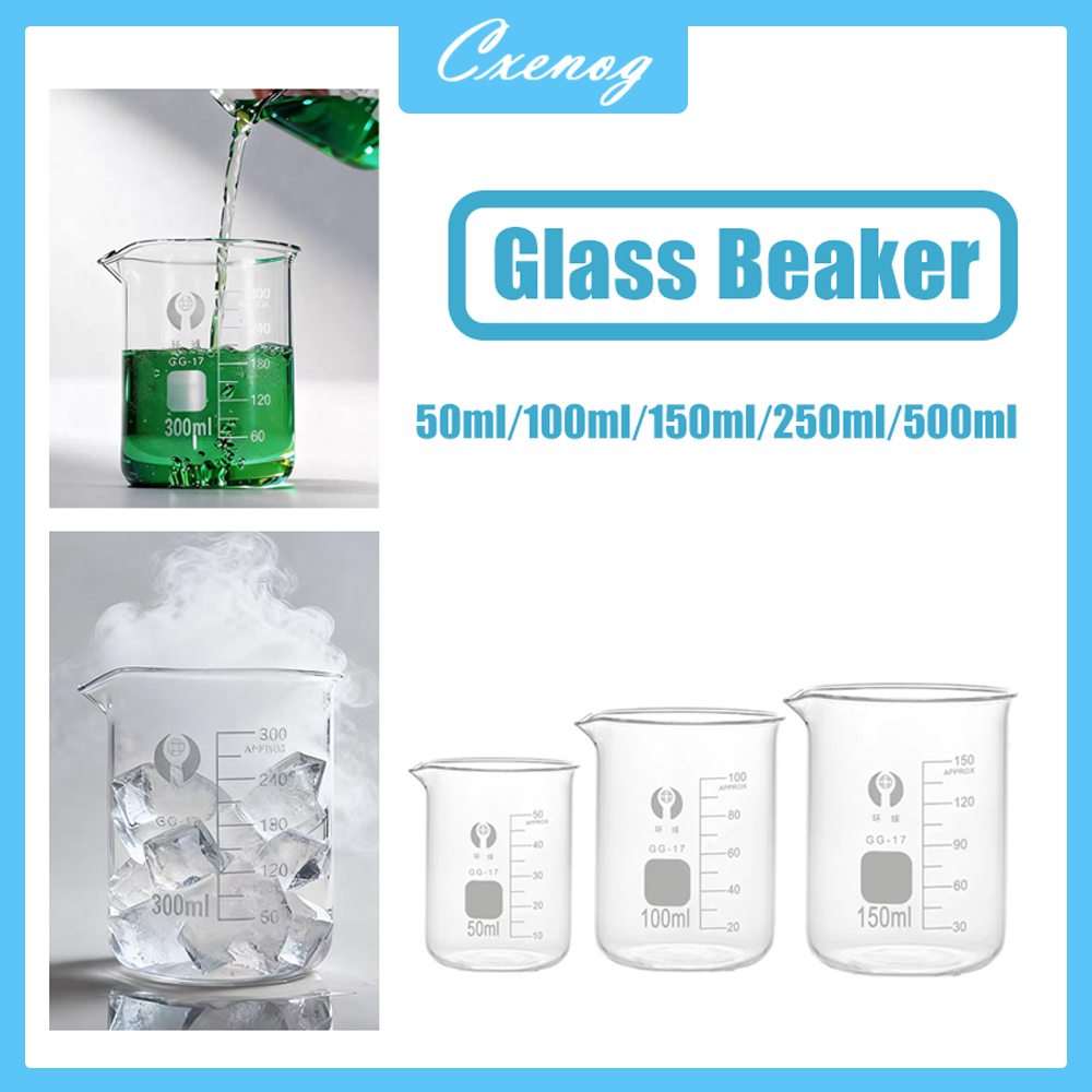 3 Buah/Set Set Gelas Ukur Kaca - Kitchen Glass Baking Set ulasan dan harga