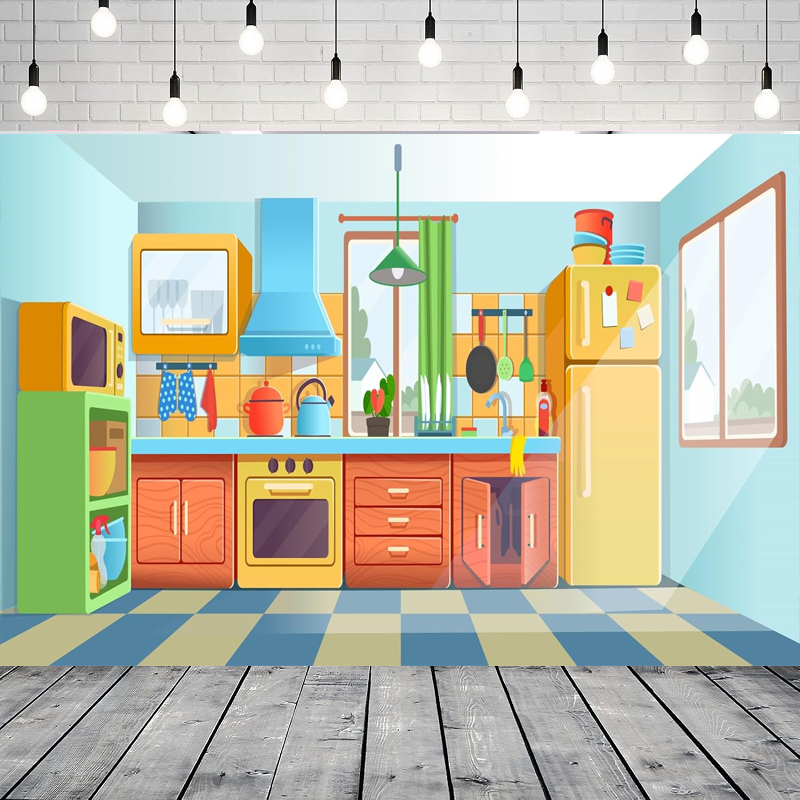 Latar Belakang Fotografi untuk - Kitchen Baking Background ulasan dan harga