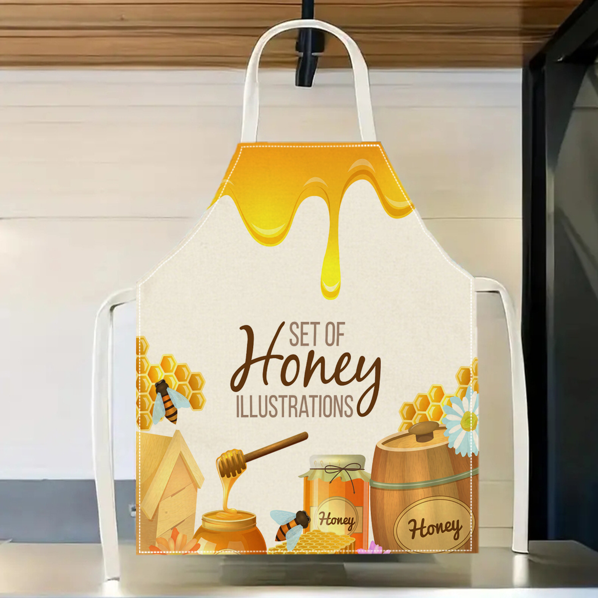 1 Buah Celemek Lebah Madu Hadi - Kitchen Baking Gift Ideas ulasan dan harga