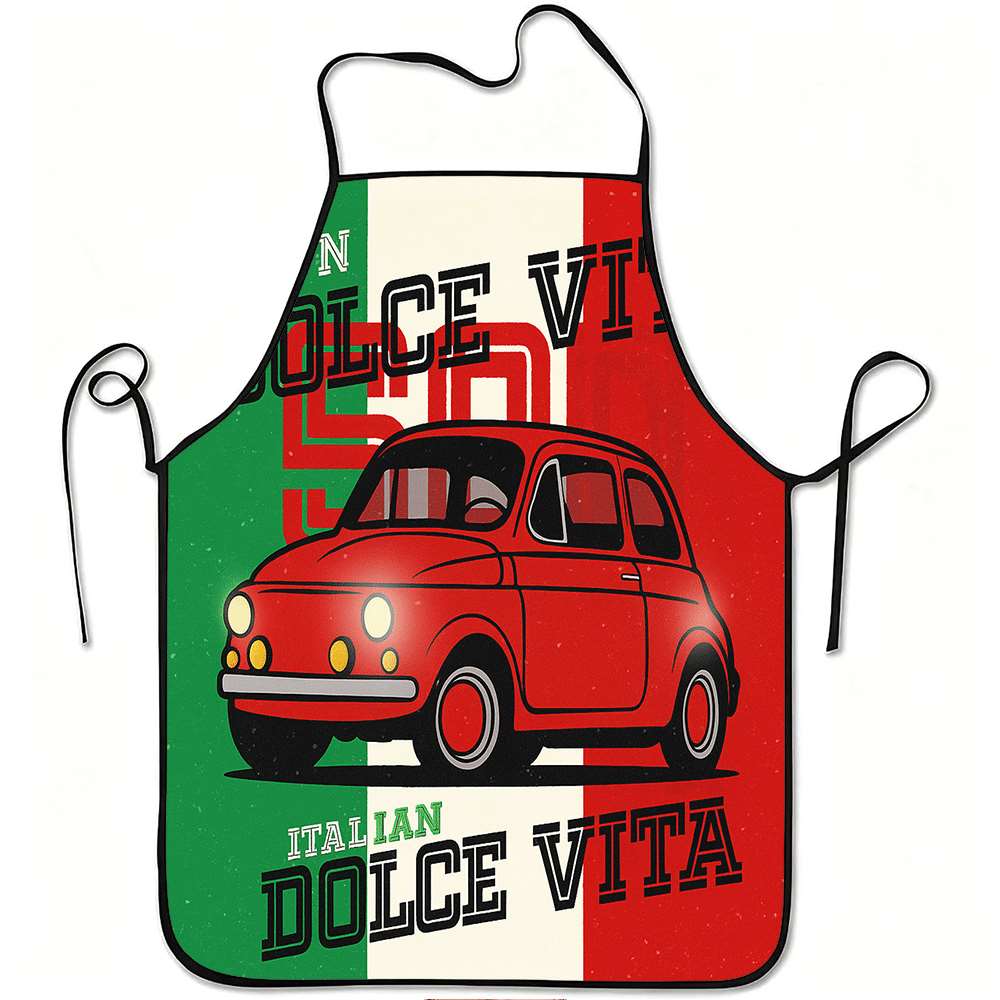 1 Buah Celemek Bertema Italia  - Kitchen Baking Gift Ideas ulasan dan harga