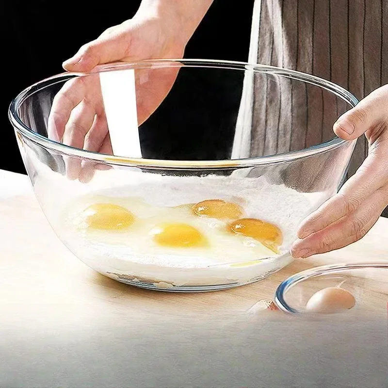 Mangkuk bantuan dapur kaca Set - Kitchen Glass Baking Set ulasan dan harga