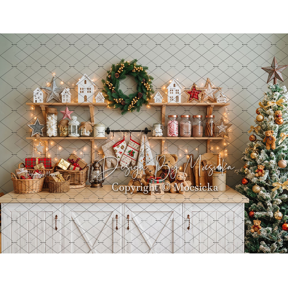 Latar Belakang Dapur Kue Jahe  - Kitchen Baking Background ulasan dan harga