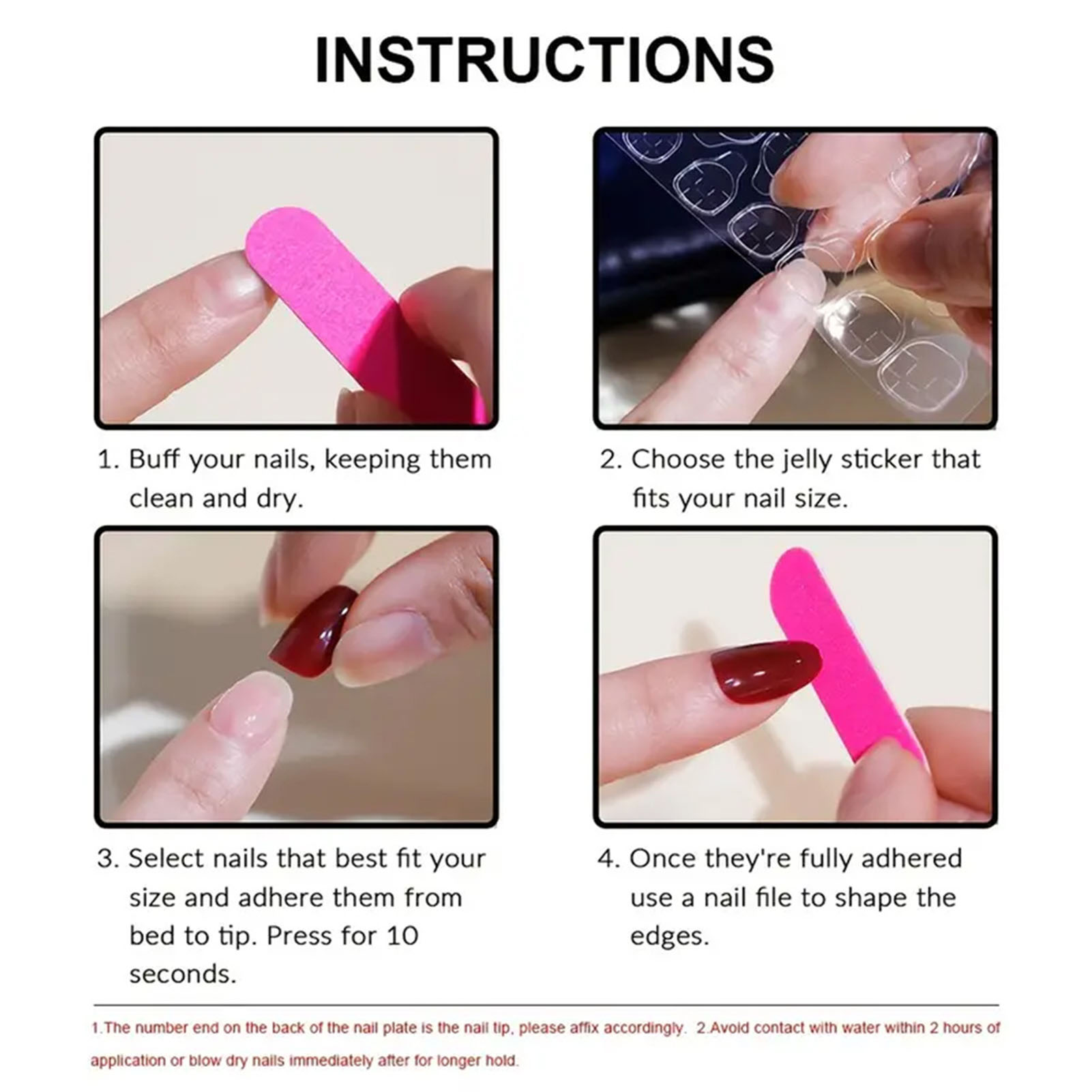 Kuku Palsu Wanita Model Mermai - Decorating Tip Set ulasan dan harga