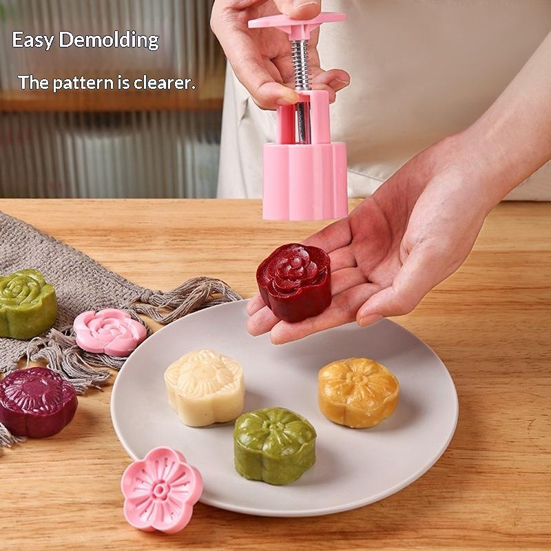 Cetakan Kue Bulan DIY 1 Set Pe - Kitchen Baking Torch ulasan dan harga