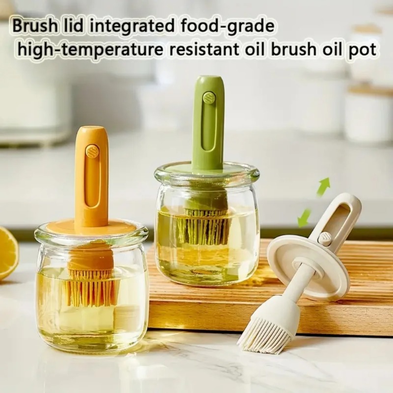 Botol Dispenser Minyak dengan  - Kitchen Glass Baking Set ulasan dan harga