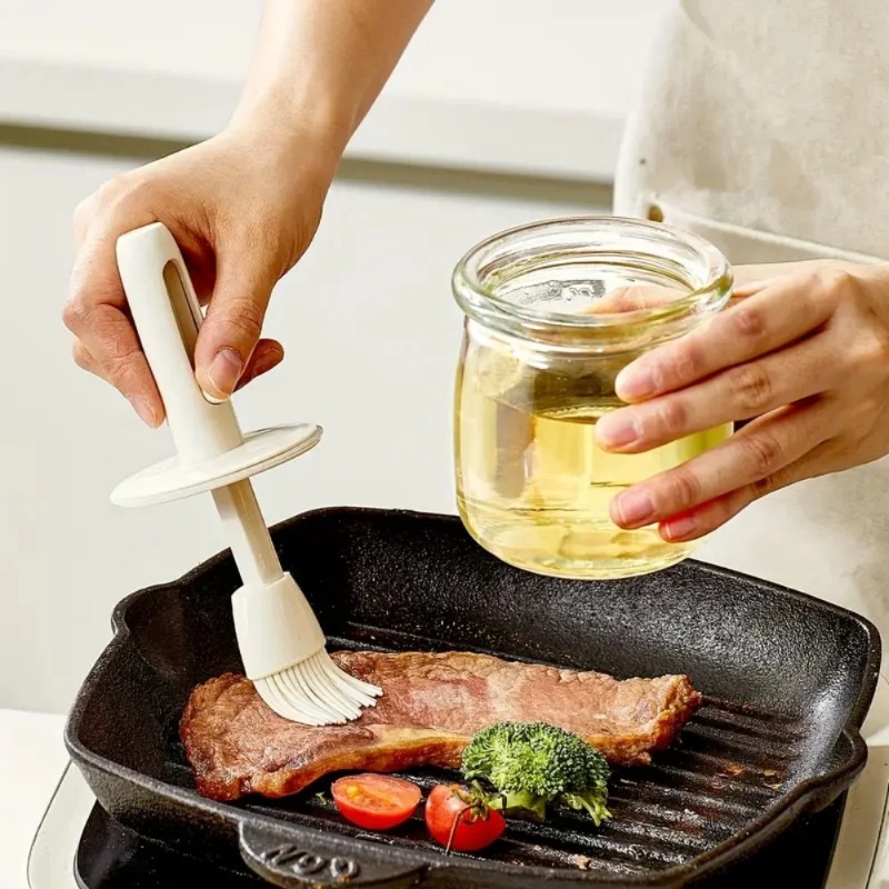 Botol Dispenser Minyak dengan  - Kitchen Glass Baking Set ulasan dan harga