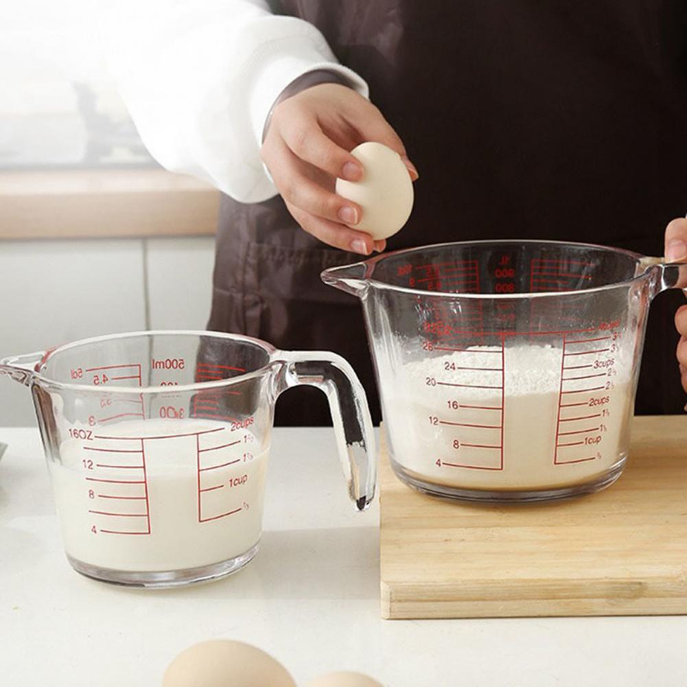 Gelas Ukur Cairan Gelas Ukur K - Kitchen Glass Baking Set ulasan dan harga