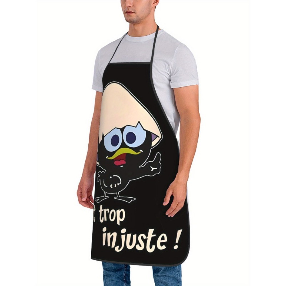 Celemek Motif Ayam Kartun Lata - Kitchen Baking Background ulasan dan harga